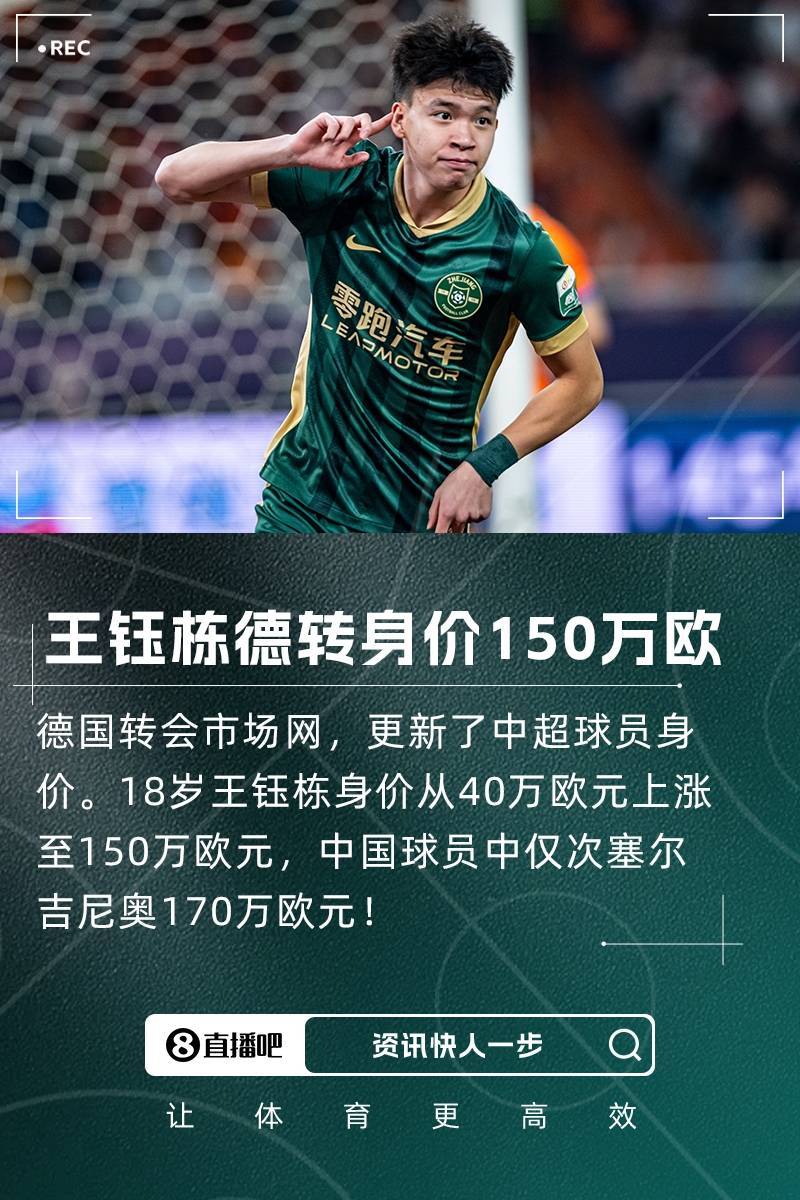 开云体育-关于曼城欲签王钰栋，将他带到U21队培养，后外租荷兰球队的信息